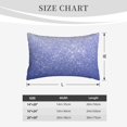 thumbnail image 4 of Fuzoiu Glittering Blue Purple Print Fuzzy Pillowcases, Super Soft Pillow Case Cover with Zipper for Bedroom, Sofa, Couch,Cozy Pillow Shams for All Seasons-20"x30", 4 of 6