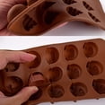 thumbnail image 4 of Monstrate Silicone Animal Head Chocolate Mold Flexible Tools Ice-cube Cake Heats-resistant Bakery Sugar Home Odorless Biscuit Mould Type3 NO3, 4 of 6