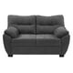thumbnail image 1 of Sofá Love Seat Dicasa Monza 2 Plazas Gris para Sala, 1 of 11