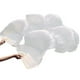 thumbnail image 3 of 100% Seda Unisex Velo de Seda Chino Ventiladores de Baile 2 Piezas Color Blanco 180X90 cm, 3 of 5