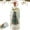 Green, variant on Jollup Christmas Tree Voice Ornament, Recording Message Bottle, Snowy Scene in Nostalgic Message Bottle with Playback Cork, Perfect for Christmas