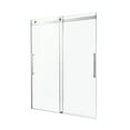 thumbnail image 2 of Stellar Series 45-48"W x 76"H Sliding Frameless Shower Door in Chrome with Tsunami Guard Tempered Clear Glass, 2 of 9