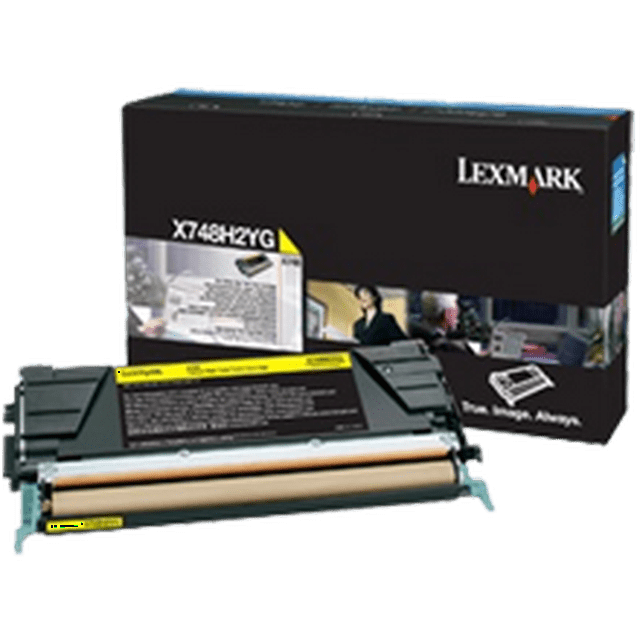 ~Brand New Original LEXMARK/ IBM X748H1YG Laser Toner Cartridge Yellow for Lexmark / IBM C746