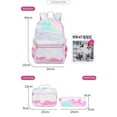 thumbnail image 3 of 3Pcs/Set Disney Lilo Stitch Teenager Student Backpack Colorful Bag Boys Girls School bags with Lunch Bag Travel Mochilas, 3 of 4