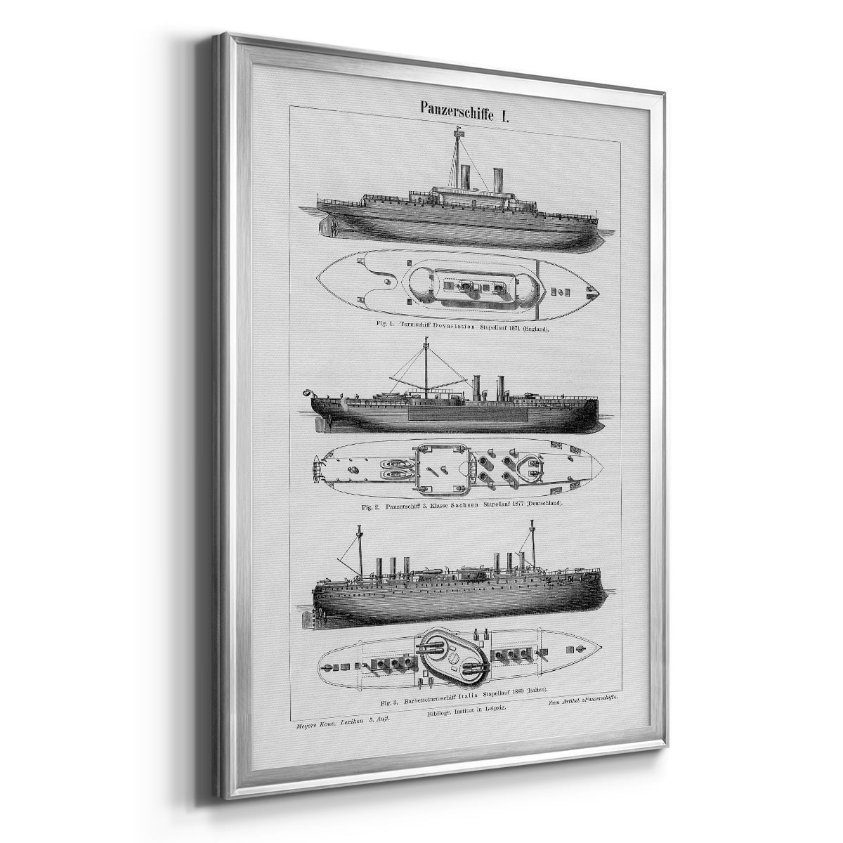 Industrial Ship Premium Classic Framed Print - Ready to Hang