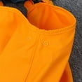thumbnail image 6 of Gelikeya Kids Girls Boys Rain Pants Waterproof Bib Overalls Toddler Mud Proof Rain Wear Windproof Suspender Trousers Orange 12-24 Months, 6 of 7