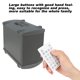 thumbnail image 4 of Controlador botón grande Control remoto ABS Peso ligero Durable para el hogar, 4 of 7