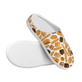 thumbnail image 3 of Rateoe Coffee Bun Hot Dog Print Women's Men's Cotton Knit Slippers Lightweight Memory Foam Indoor House Shoes with Anti-Skid Sole-42/43, 3 of 7