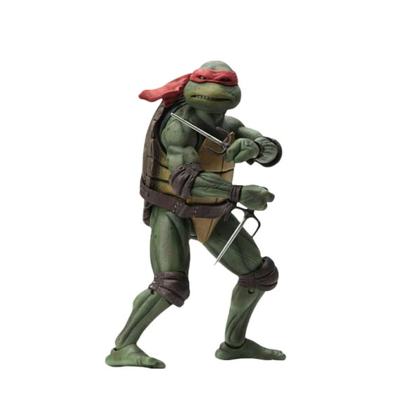 Teena Mutant Ninja Turtle (1990 Movie) - 1/4 Scale Raphae Action Figure, Multicolor