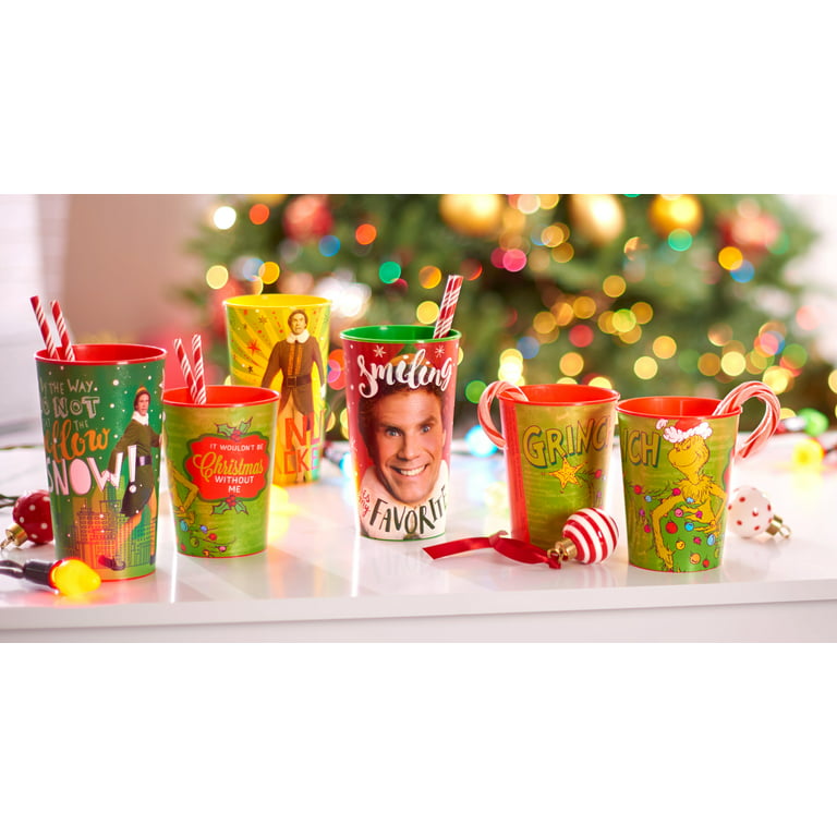 American Greetings Buddy The Elf Christmas 22 oz. Plastic Party Cup, 6-Count