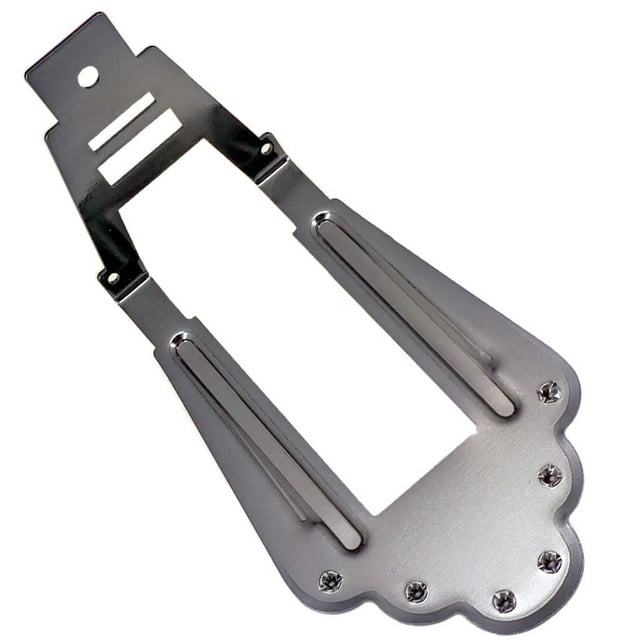 Puente de para Archtop eléctrico acústico Negro shamjiam Puente de la pieza de la guitarra