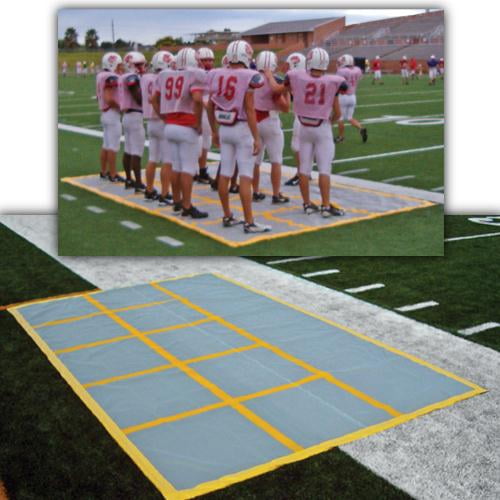 Football Huddle Zone Special Teams Mat