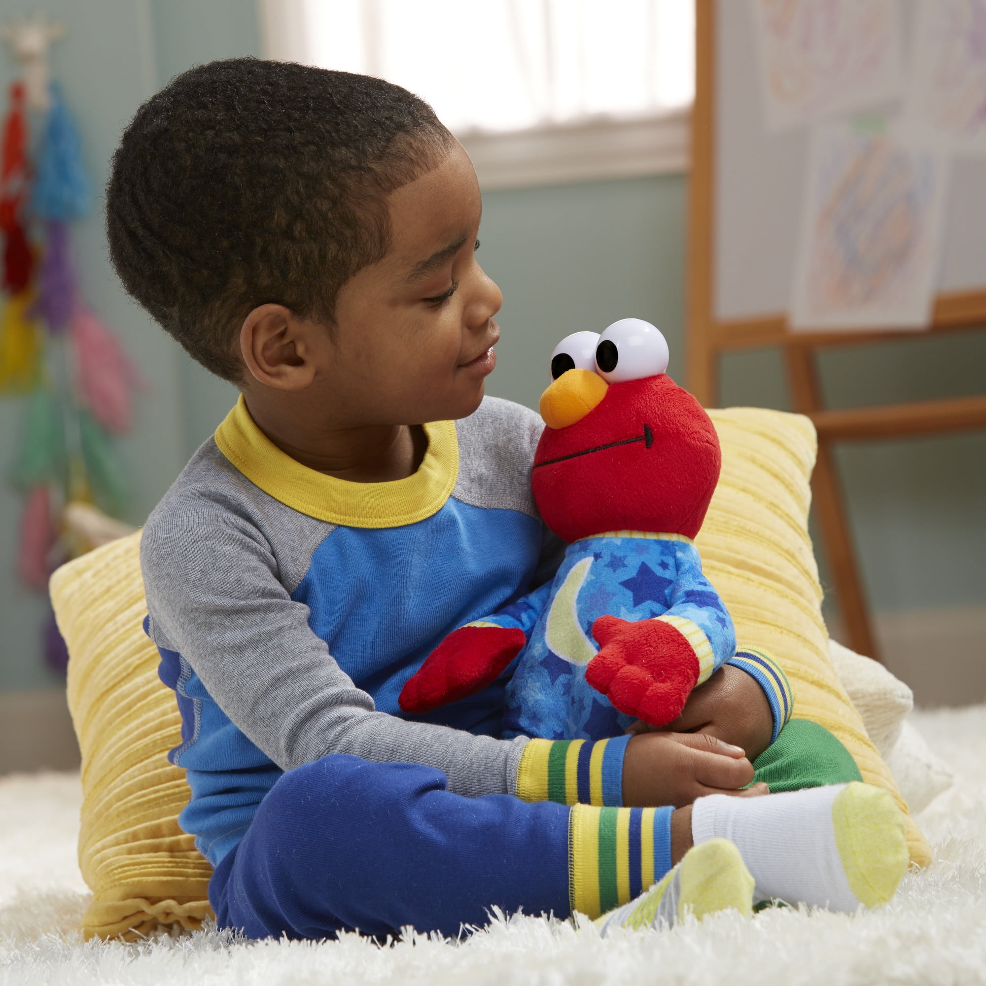 Sesame Street 12.99" Playskool Lullaby & Good Night Elmo Plush Toy