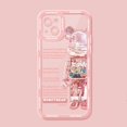 thumbnail image 1 of Funda de silicona suave con diseño de oso para iPhone, carcasa transparente de lujo a la moda para modelos 14 Pro Max, 13, 12, 11 Pro Mini, XR, XS, X, 8, 7, 6, 6S Plus, SE 2020 Fivean unisex, 1 of 2