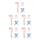 thumbnail image 1 of sweethay 3 unids / set de herramientas de plástico con Clip para enderezar el puente de elevación de la nariz para mujer, instrumento de Type2 NO2, 1 of 6