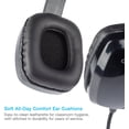 thumbnail image 3 of Cyber Acoustics ACM-6005 USB Stereo Headphones - Black, 3 of 5