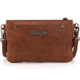 thumbnail image 4 of Wrangler Crossbody Small Purse for Women Wristlet Fringe Bag Western Purse, Brown, 4 of 7