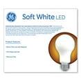 thumbnail image 3 of GE 93109032 9 Watts A19 Classic LED Non-Dim Light Bulb - Soft White (2/Pack), 3 of 4