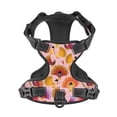 thumbnail image 4 of Lsque Happy Thanksgiving Turkey Dog Harness, No-Pull Pet Harness with 2 Leash Clips, Adjustable Soft Padded Dog Vest with Easy Control Handle for Large Dogs-, 4 of 9