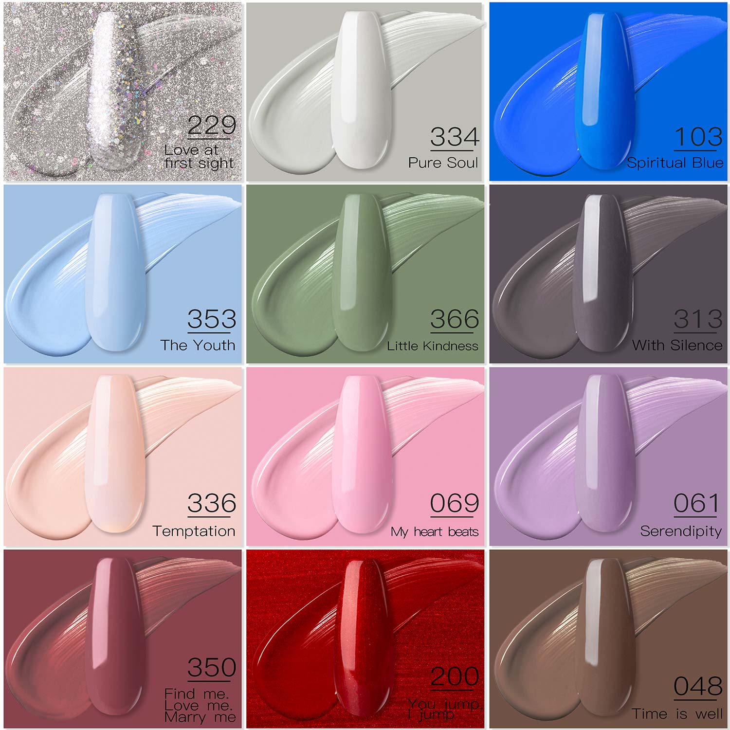 Candy Lover Gel Nail Polish Kit with UV LED Lamp photo 2