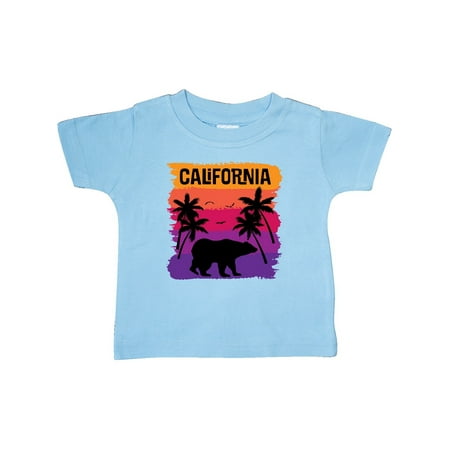 

Inktastic California Sunset Vacation Beach Gift Baby Girl T-Shirt