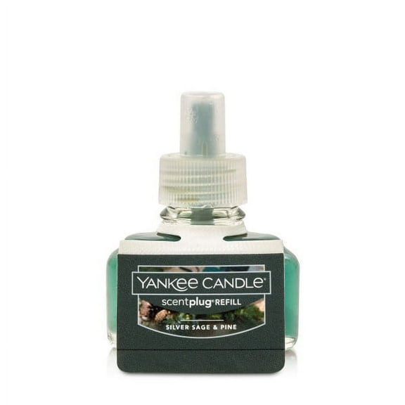 Yankee Candle Scent Plug Refill, Silver Sage & Pine (Pack of 3)