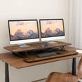 thumbnail image 3 of Standing Desk Wide Height Adjustable Quick Sit Stand Computer Desk Converter for Home Office Workstation ( Frame + Desktop), 3 of 7