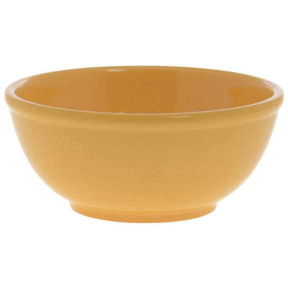 HUBERT® Serving Bowl, Round, Yellow Heavyweight Melamine - 8" Dia x 3 1/2" H