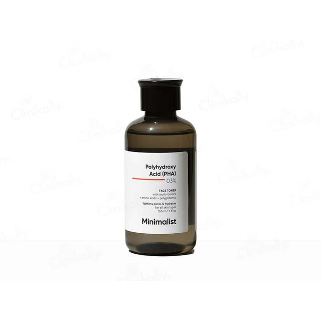 Minimalist Toner pour le Visage à 3 % d'Acide Polyhydroxy (PHA), 150 ml Chacun (Lot de 2)