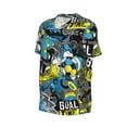 thumbnail image 2 of Balery Goal Time Baseball Jersey for Men Casual Button Down Shirts Short Sleeve Active Team Sports Uniform-4X-Large, 2 of 9