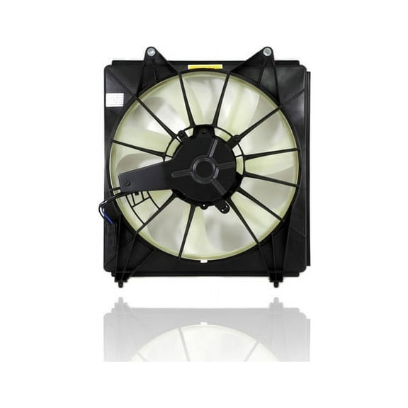 A/C Condenser Fan Assembly - Pacific Best Inc. Fit/For NI3115161 15-20 Acura TLX 3.5L V6 - Right Hand - 386155J2A01
