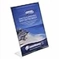 thumbnail image 3 of Clear-Ad - LHA-68 - Acrylic Slanted Sign Holder 6x8 - Plexiglass Table Menu Card Display Stand - Plastic Picture Frame (Pack of 6), 3 of 4