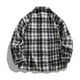 thumbnail image 3 of Blusa y camisa de manga larga con cuello vuelto para hombre Blusa de poliéster con solapa y bolsillos con botones de celda Return To The Ancients para hombre, 3 of 3