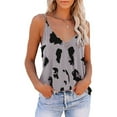 thumbnail image 1 of SHEOWO Women's Sexy Tank Top Sleeveless Leopard Print Rib Knit Crop Cami Top Vest Sexy Sleeveless Suspender Vest, 1 of 7