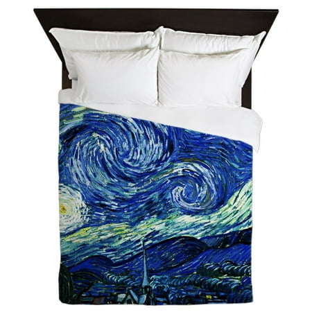 CafePress - Van Gogh Starry Night - Queen Duvet