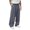 Gray, variant on Mens Wide Leg Trousers Loose Fit Pleated Front Casual Pants Relaxed Fit Straight Leg Trousers for Daily Wear