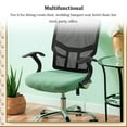 thumbnail image 3 of Chair Cushion Cover Seat Covers Backrest Protector Soild Color Adjustable Dirt-Resistant for Banquet Home Kitchen Light Purple, 3 of 9