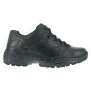 Reebok Womens Black Leather Work Shoes Postal Express Oxfords 7.5 W