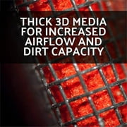 AEM Dryflow Engine Air Filter: Washable, Multi-Layer Protection, Engineered to Boost Horsepower, AEM-28-20387