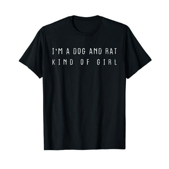 Funny Dog and Puppy Lover T-Shirt - Cute Rat Design