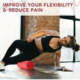 thumbnail image 3 of Yes4All 36inch Exercise Foam Roller PE Red, 3 of 7