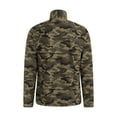 thumbnail image 2 of Mountain Warehouse Mens Camber II Camo Half Zip Fleece Top, 2 of 5