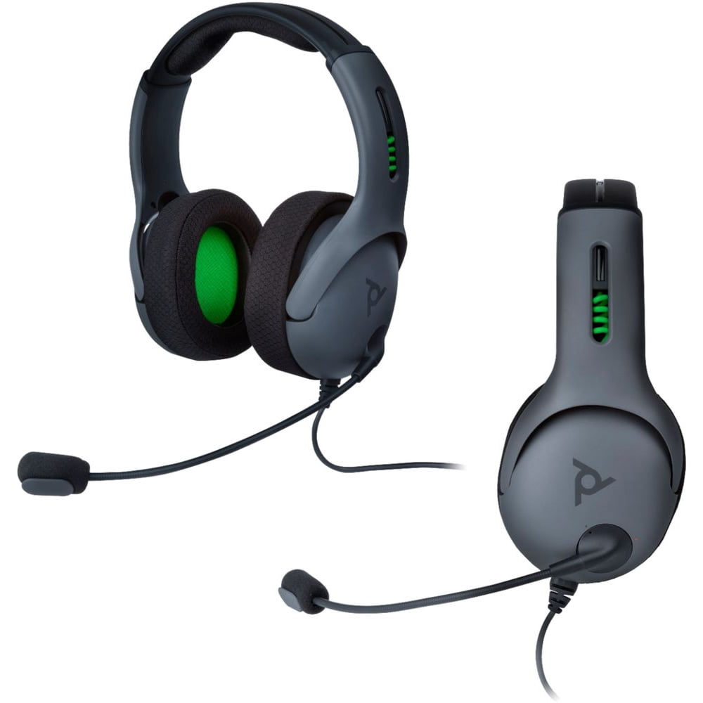 Refurbished PDP LVL50 Wired Stereo Gaming Headset for Xbox One Gray
