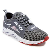Nautica Men's Water Shoes Jogging Quick Dry Pool Sports Sneaker -Aivin-Grey-13
