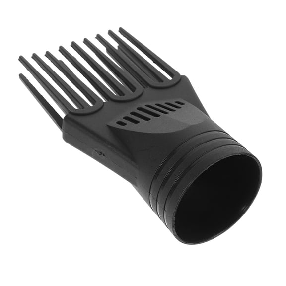 Hemobllo Universal Black Hair Dryer Nozzle, Heat-Resistant, Precise Styling, Fast Drying, Home Use