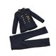 thumbnail image 3 of Conjunto completo de uniforme a escala 2x1/6, modelo de minichaqueta y pantalones, ropa de muñeca hecha a mano para accesorios de figuras masculinas, 3 of 7