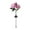 Pink, variant on Yhmxh Solar Peony Stake with Lighted LEDs, Solar Garden Decorations Metal Ground Stake Included, Waterproof Outdoor Flower Stake Decorations, Landscapes Lighting for Yard Patio (Pink)