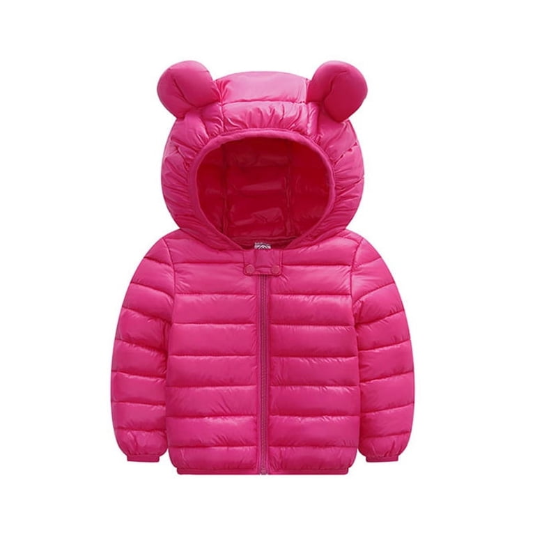 PatPat Baby Toddler Hooded Coat with 3D Ears photo 1