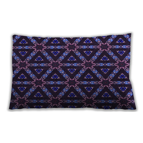 Ahgly Company Outdoor Rectangular Contemporary Lumbar Throw Pillow, 13 inch by 19 inch