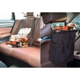 thumbnail image 2 of Car Trash Bag Hanging, Large Capacity Car Trash Can, 2.5 Gallons Leakproof Car Garbage Bag, Car Accessories, Foldable Waterproof Car Can Car Org Black, 2 of 5
